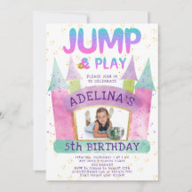 Bounce House Jump Jouer Gymnastique Anniversaire d