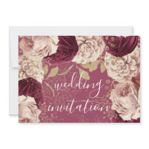 Bourgogne Marsala Mariage Rose rose Roses Floral