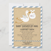 Boutique Aérienne Baby shower Bleu Garçon Par Cour