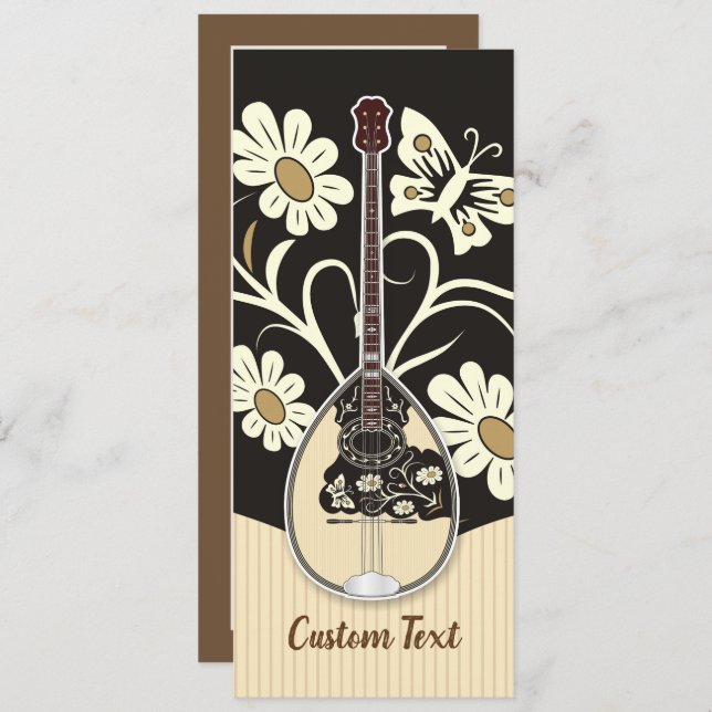 Invitation Bouzouki (Devant / Derrière)