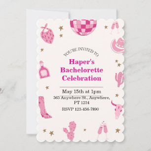 Invitation branchée Bachelorette Party