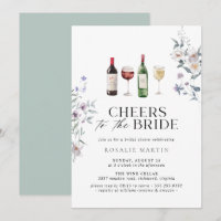 Bravo à l'épouse | Fête des mariées florale de vin