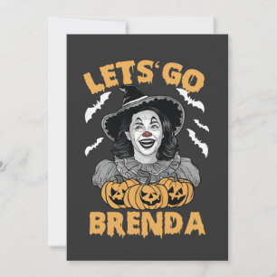 Invitation Brenda Éffrayant Halloween Kamala Harris