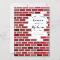 Briques Mariage maçonnerie pierre blocs ouvriers