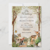BROWN VIE SAUVAGE EN BOIS VERT MARIAGE NATURE