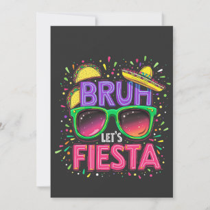 Invitation Bruh, Fiesta Cinco De Mayo Culture mexicaine