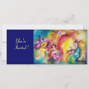 Invitation BRÛLANT LE CARNIVAL, Bal masqué du Mardi Gras