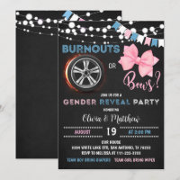 Brûlons ou arcs Genre Reveal Party