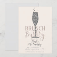 Brunch au Champagne & Bulles étincelantes d'Argent