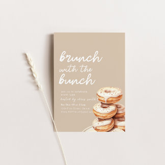 Invitation Brunch avec la Bunch Breakfast Party