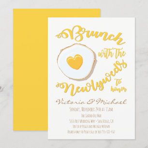 Invitation Brunch avec le nouveau marié Mariage