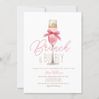 Brunch Bow rose Champagne & Fête des mariées Bubbl
