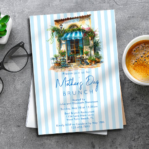 Invitation Brunch de la fête des Mères Italian Cafe La Dolce