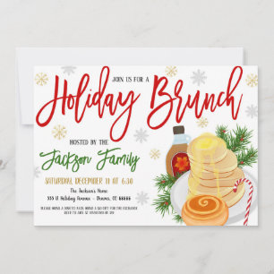 Invitation Brunch de vacances