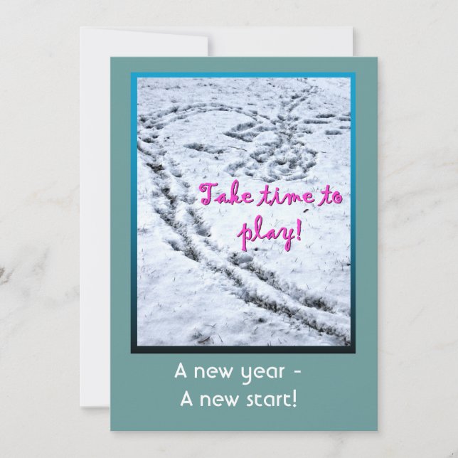 Invitation Brunch du Nouvel An (Devant)