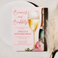 Brunch et Bubbly Mimosa Champagne fête d'anniversa