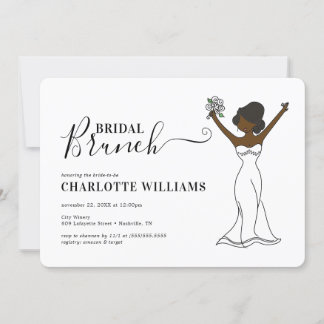 Invitation Brunch nuptial Avatar personnalisable | Habille