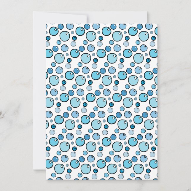 Invitation Bubbles (Devant)