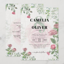 Invitation Budget All-in-1 Roses Roses Roses Roses Roses Rose