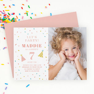 Invitation Budget Sprints Enfants Photo Anniversaire