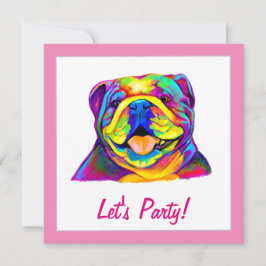 Invitation Bulldog dans les couleurs