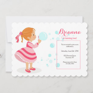 Invitation Bulles de Savon