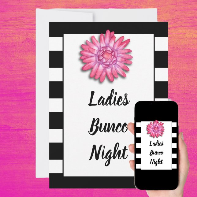 Invitation Bunco ou Bunko Girls Night Out Dice Party (Créateur téléchargé)