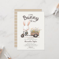 Bunny Fleur sauvage Wagon Brown Sage bébé garçon d