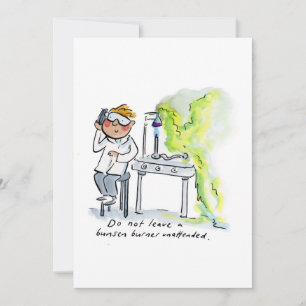 Invitation Bunsen Burner