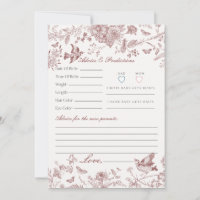 Burgundy Toile De Jouy Floral Conseils pour Baby C