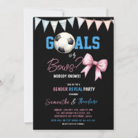 Buts ou Bows Garçon ou Fille Football Sexe Révéler