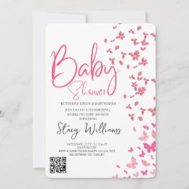 Invitation Butterfly Baby Shower