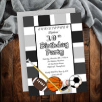 BW Color Block All Star Sports Anniversaire