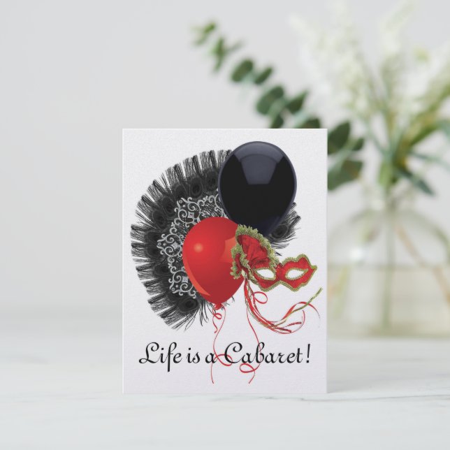 Invitation cabaret (Debout devant)