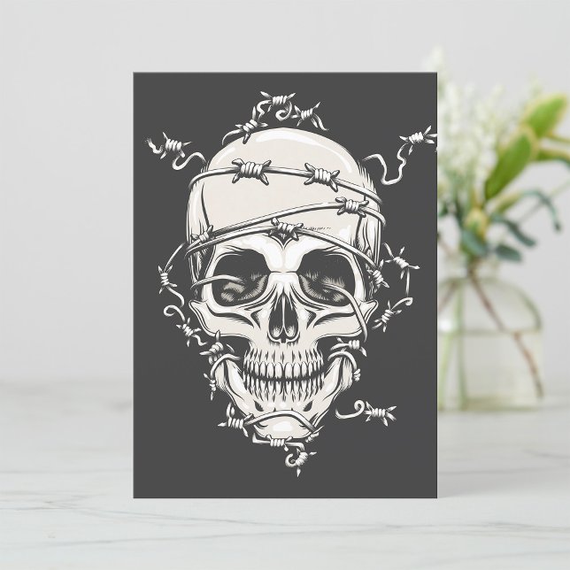 Invitation Câble Barbelé (Créateur téléchargé)