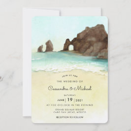 Invitation Cabo San Lucas | El Arco | Mariage de destination
