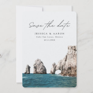 Invitation Cabo San Lucas Mariage Mexique Enregistrer la date