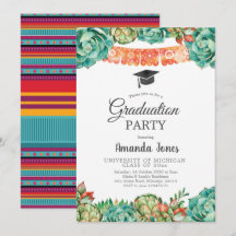 Cactus Succulent Graduation Party