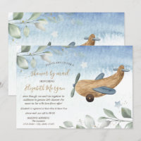 Cadeau de Baby Shower Virtuel d'Avion Jouet Par La