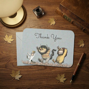 Invitation Cadeau de Baby Shower Where the Wild Things Are Re