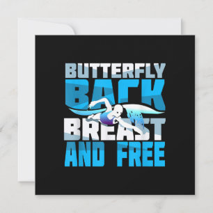 Invitation Cadeau De Baignade Pour Nageur