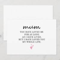 Cadeau de fête des mères pour maman pour l'anniver