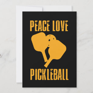 Invitation Cadeau de joueur de Pickleball Pickleball