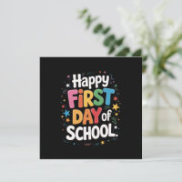 Cadeau de vie d'enseignant Jour heureux du premier