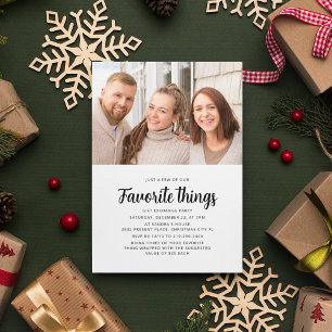 Invitation Cadeau d'échange d'objets favoris Fête de Noël Pho