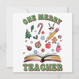 Invitation Cadeau pour Enseignant   Un Enseignant Joyeux