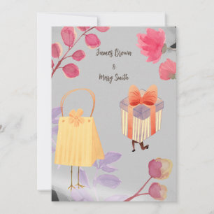 Invitation Cadeaux d'amour Mariage