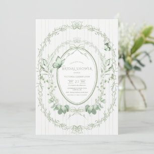 Invitation Cadre de verdure fantaisiste pour mariage