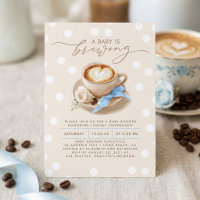 Café Bébé au Ruban Bleu est en train de brasser Ga