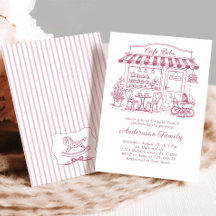 Cafe Branché Bebe Café Français Baby Shower